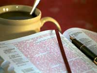 Bible and Coffee